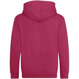 AWDis Cool Childrens/Kids Zoodie Full Zip Hoodie / Hot Pink